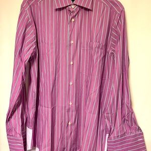 Tindari button down striped shirt size 41-16